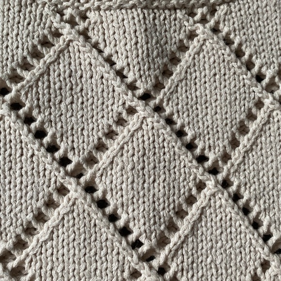 ✨LIKE NEW✨ Mango Aleta Cotton cropped openwork sweater - Picture 15 of 15